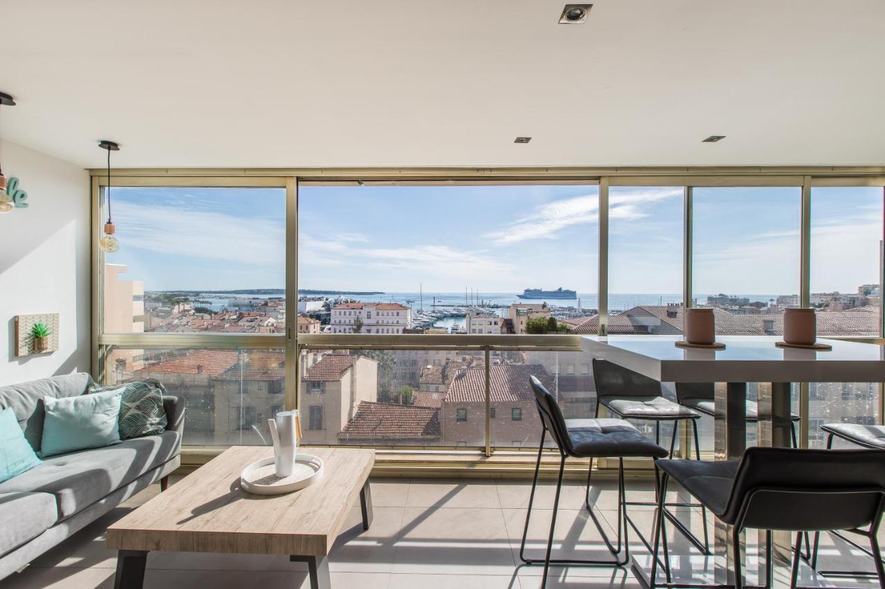 Lb Vacation Rentals I Admire Panoramic Ocean Views Through Walls Of Windows Cannes Bagian luar foto
