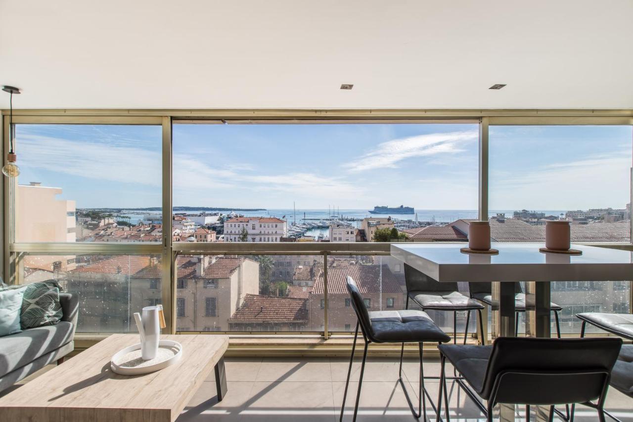 Lb Vacation Rentals I Admire Panoramic Ocean Views Through Walls Of Windows Cannes Bagian luar foto